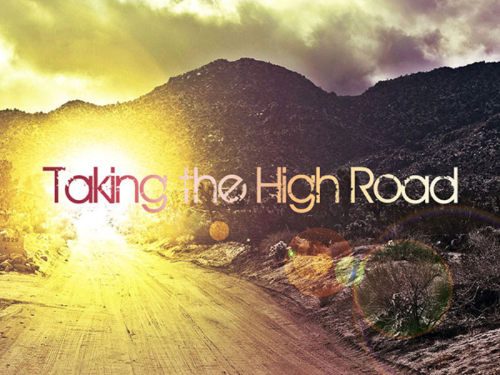 Taking the High Road