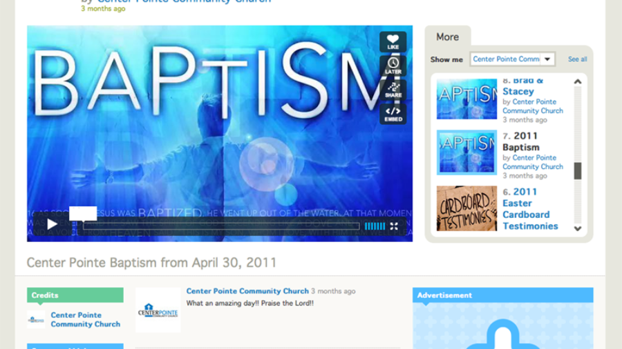 baptism video