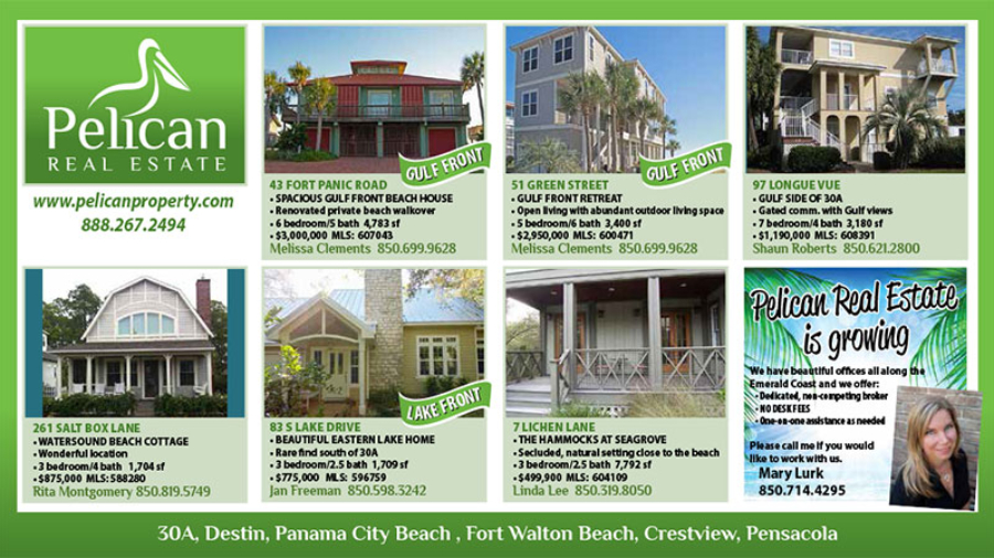 Pelican Properties 30A Ad